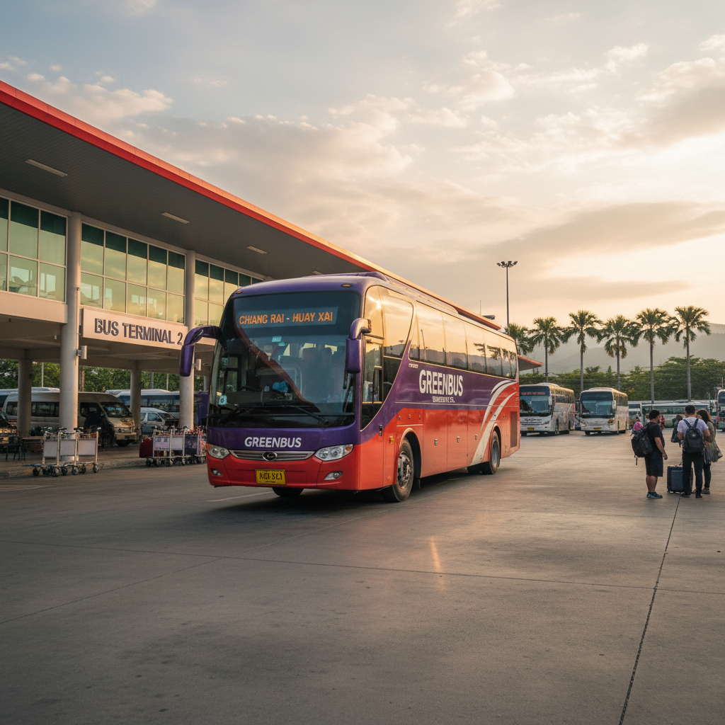 Top Filter - List - Laos Travel Company - Trips & Tours Chiang Rai to Huay Xai bus