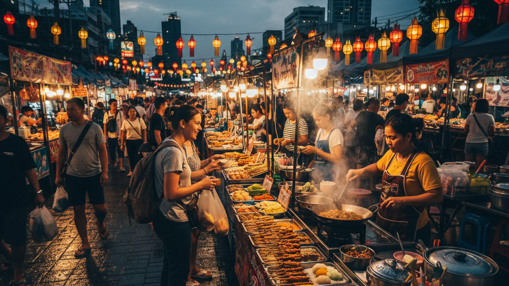 Thailand-Night-Markets - Laos Travel Company - Trips & Tours chiang rai night market
