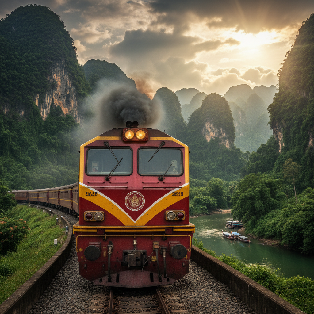Thailand Train to Vang Vieng - Laos Travel Company - Trips & Tours Train chiang rai to luang prabang