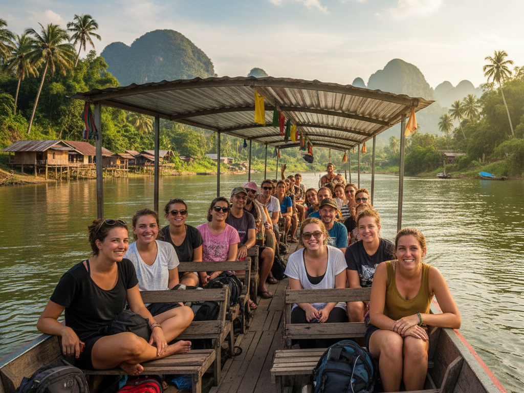 chiang-rai-to-laos-by-slow-boat - Laos Travel Company - Trips & Tours Slow Boat to Laos