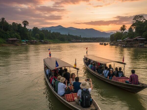 Slow Boat Chiang Rai to Pak beng : A Day Arrival
