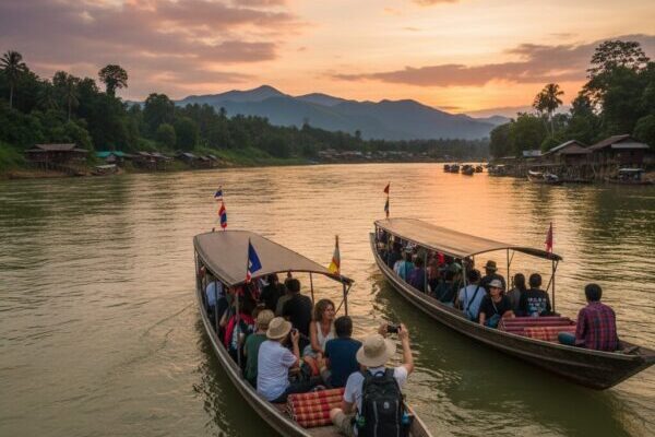 Slow Boat Chiang Rai to Pak beng : A Day Arrival